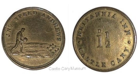 Castle Cary Britannia Token