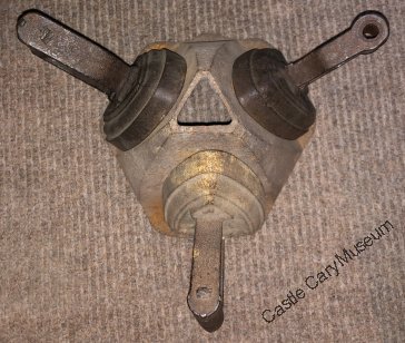 Three Cradled Irons